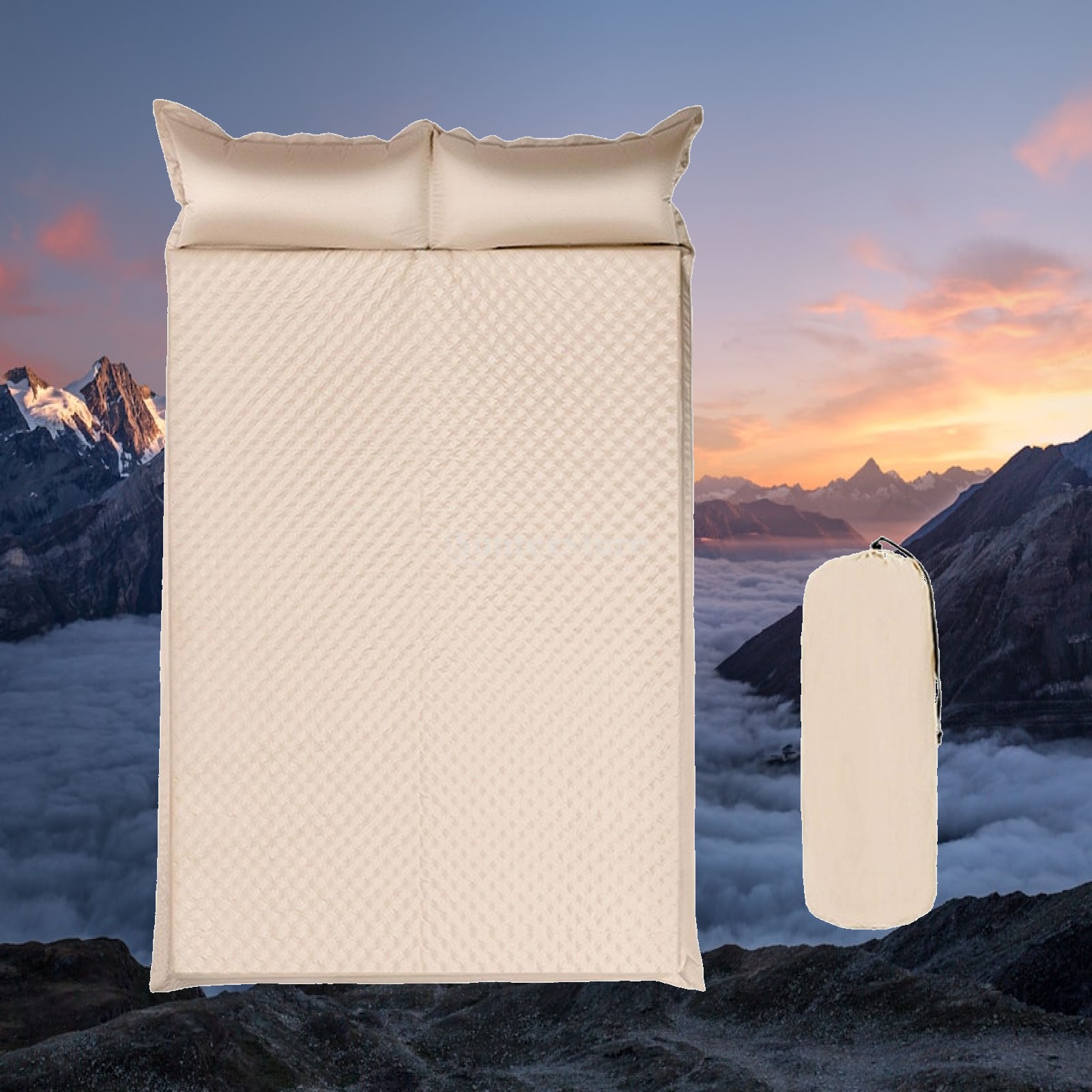 Camping Air Mattress Built In Pump - Inflatable Air Mattress with Built in