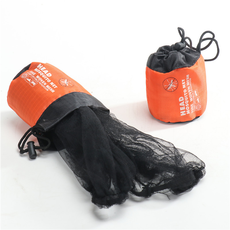 Camping Hammock With Mosquito Net Rainfly - Outdoor Fishing Cap Mosquito Head Cover
