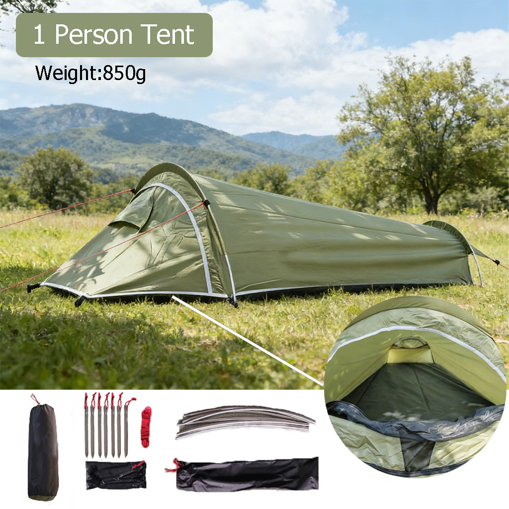 Ultralight Bivy Tent 1 Person Waterproof - Camping Tent 1 Person, Ultralight Tent