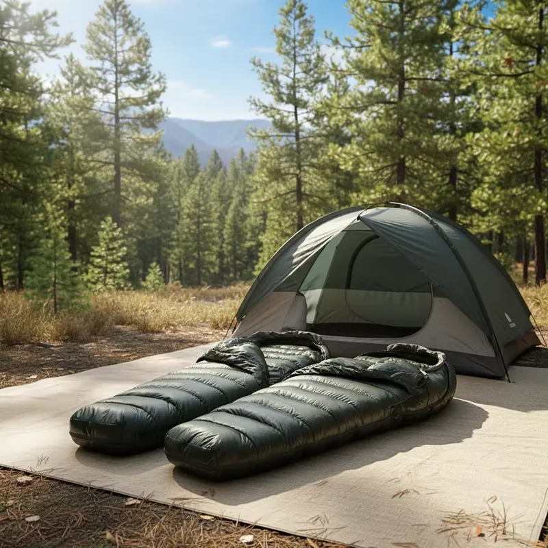 Sleeping Bag 4 Season Down Winter - 4 Season Ultra Light Mummy Sleeping