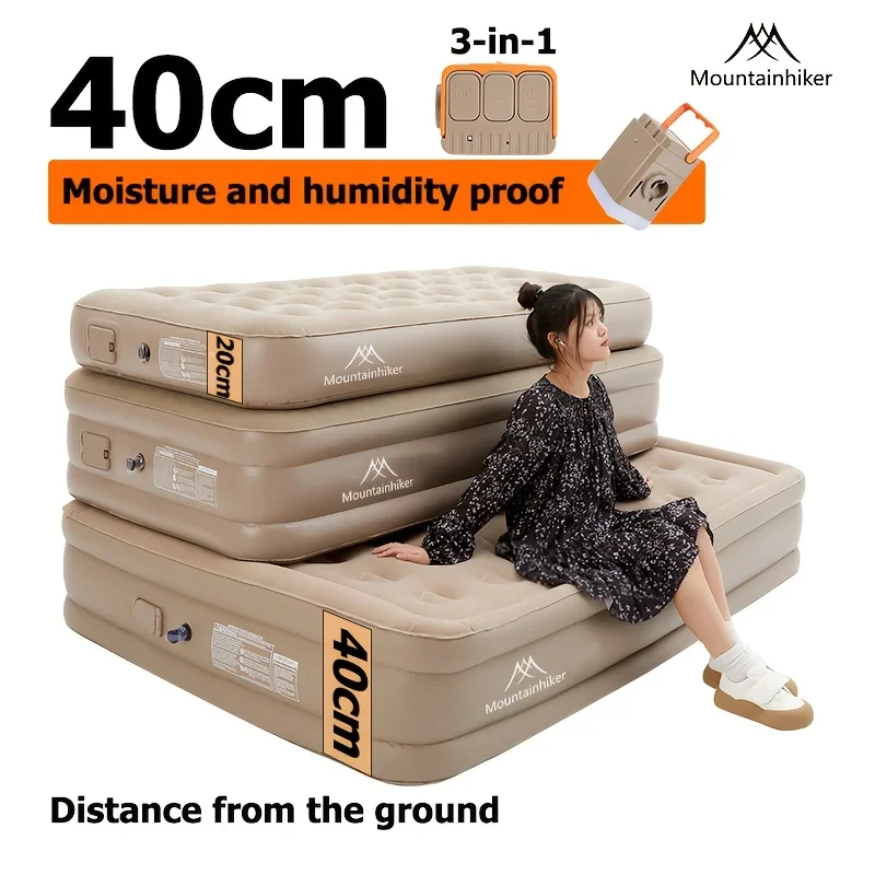 Mountainhiker Automatic Air Cu - đánh giá và giá Camping Air Mattress Built In Pump