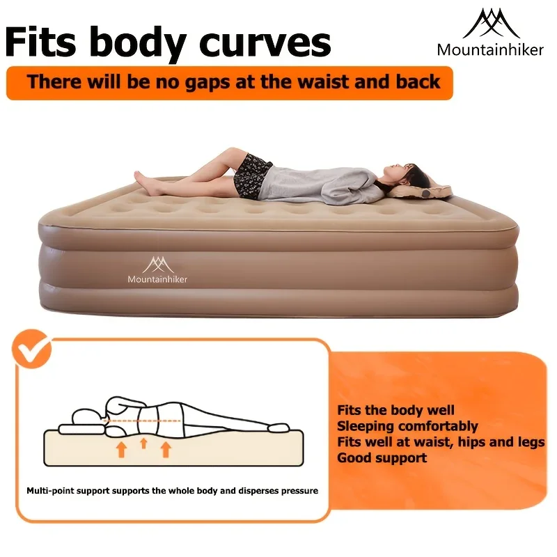 Mountainhiker Automatic Air Cu - đánh giá và giá Camping Air Mattress Built In Pump