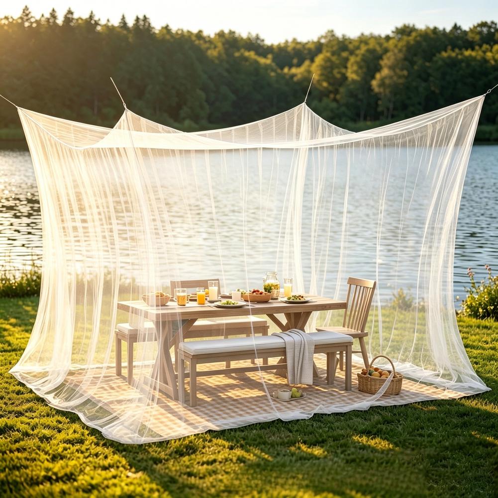 Large Outdoor Mosquito Net Bre - đánh giá và giá Camping Hammock With Mosquito Net Rainfly