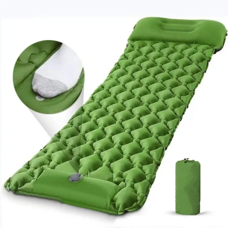 Inflatable Camping Mat Air Mat - đánh giá và giá Inflatable Camping Sleeping Pad Pillow