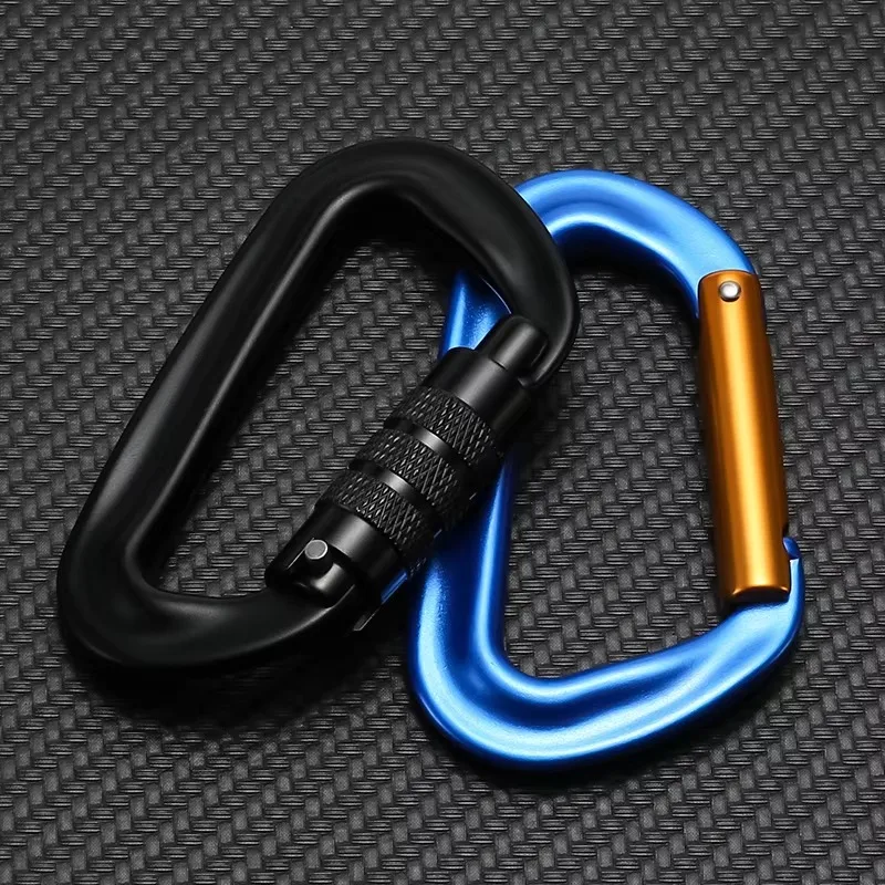 12kN D-Shaped Aluminum Alloy C - đánh giá và giá Carabiners Aluminum 12Kn Heavy Duty