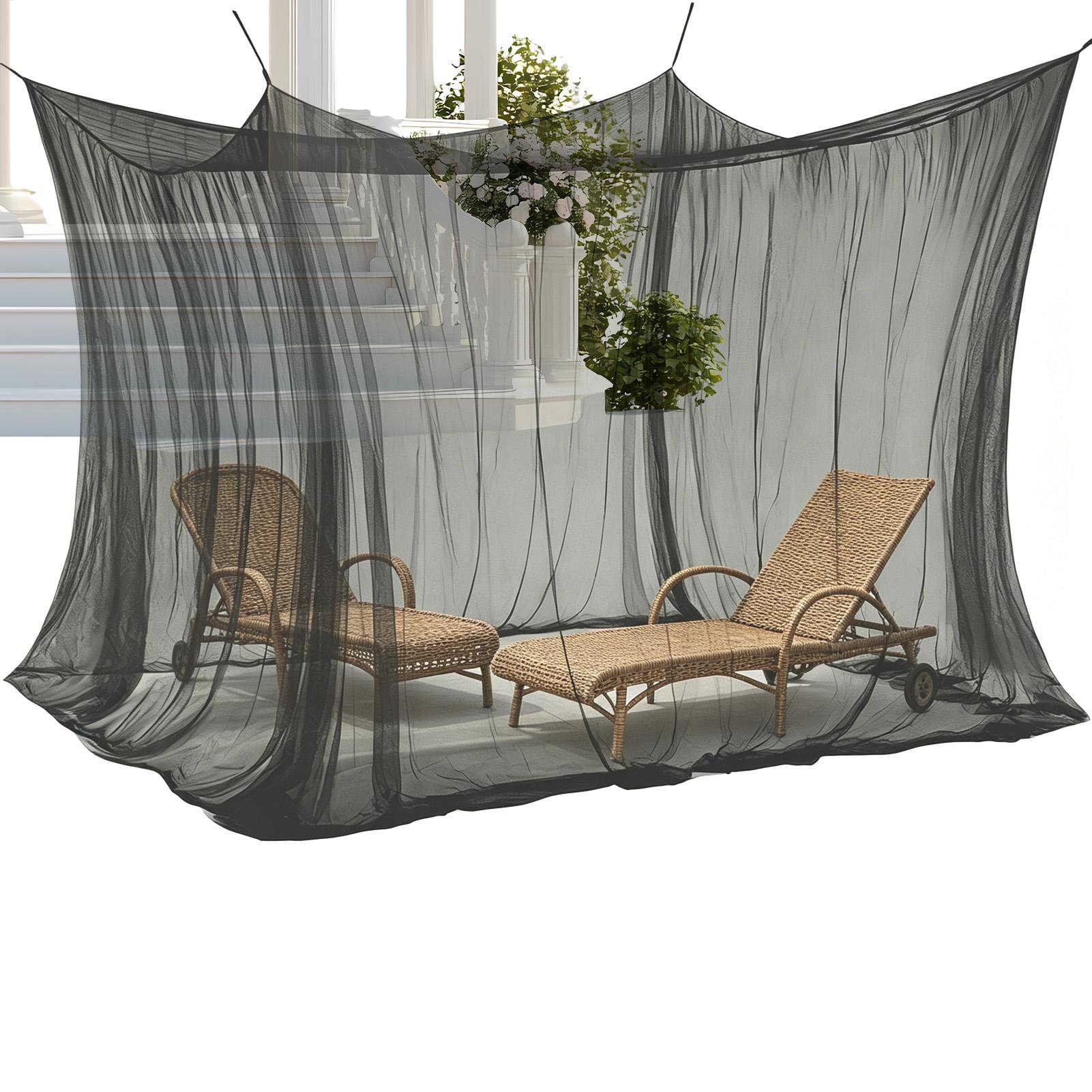 Camping Fly Net 300x300x250cm  - đánh giá và giá Camping Hammock With Mosquito Net Rainfly