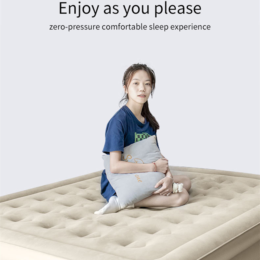 Interior Air Mattress Glamping - đánh giá và giá Camping Air Mattress Built In Pump