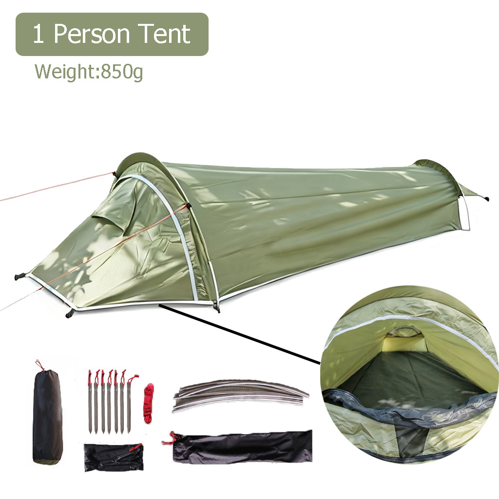 Free Shipping-Ultralight Tent  - đánh giá và giá Ultralight Bivy Tent 1 Person Waterproof
