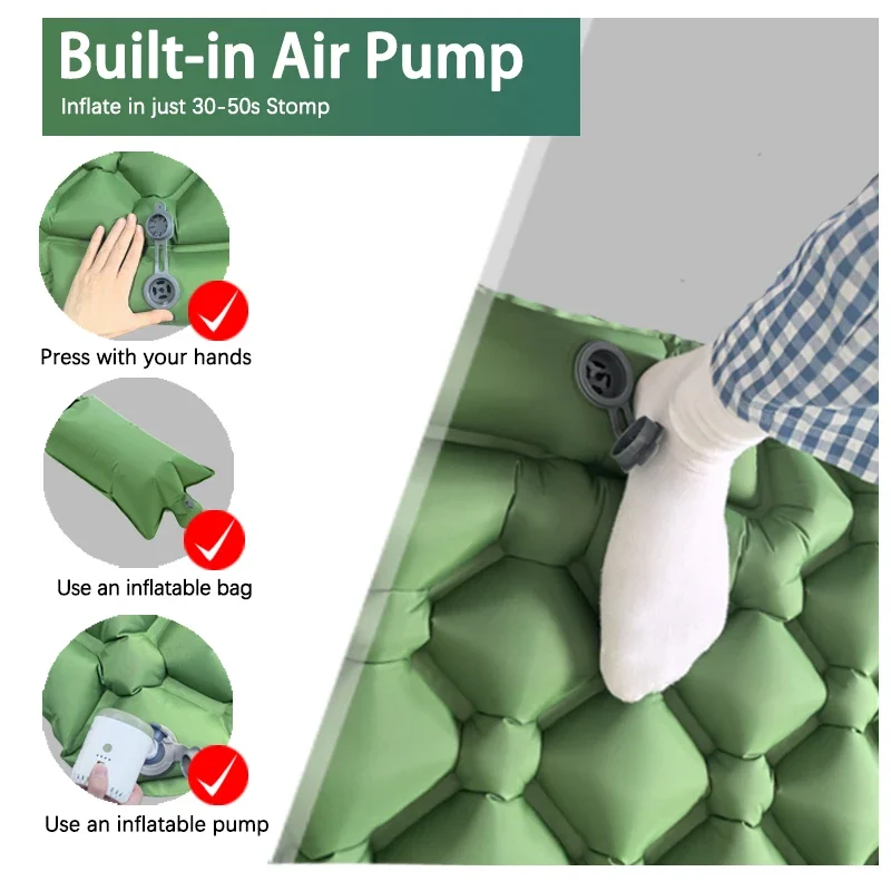 Ultralight Outdoor Camping Inf - đánh giá và giá Camping Air Mattress Built In Pump