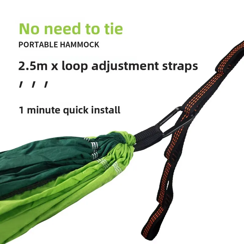 Portable Lightweight Nylon Par - đánh giá và giá Double Hammock Portable Parachute Nylon