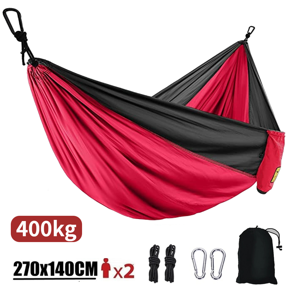 270x140cm Portable Hammocks Ny - đánh giá và giá Double Hammock Portable Parachute Nylon