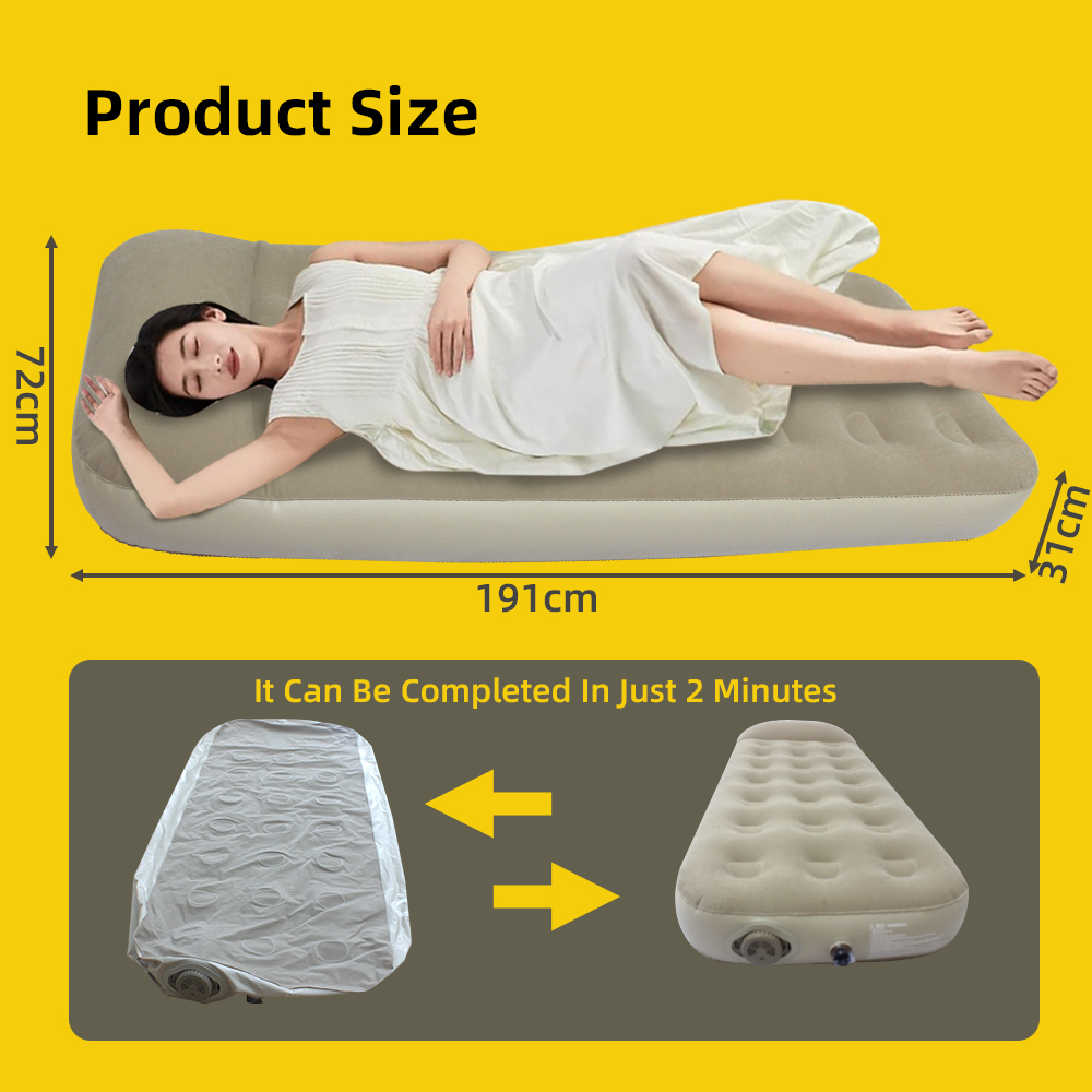 21 Holes  Inflatable Bed Elect - đánh giá và giá Inflatable Camping Sleeping Pad Pillow