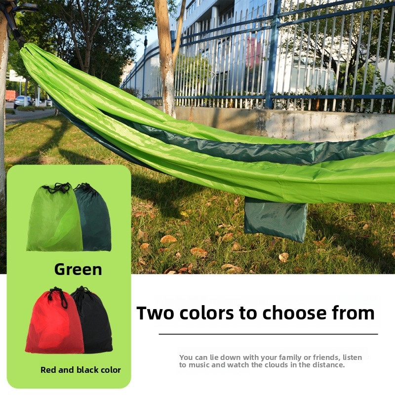 Portable Camping Hammock 270*1 - đánh giá và giá Double Hammock Portable Parachute Nylon