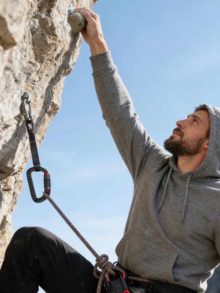Carabiner Clip 12KN Load-Beari - đánh giá và giá Carabiners Aluminum 12Kn Heavy Duty