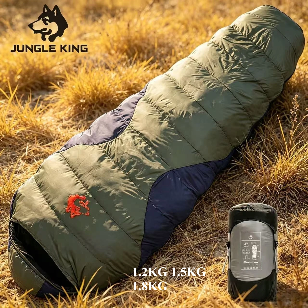 JUNGLE KING CY660 4 Seasons 3  - đánh giá và giá Sleeping Bag 4 Season Down Winter
