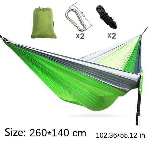 2.6M Portable Nylon Parachute  - đánh giá và giá Double Hammock Portable Parachute Nylon