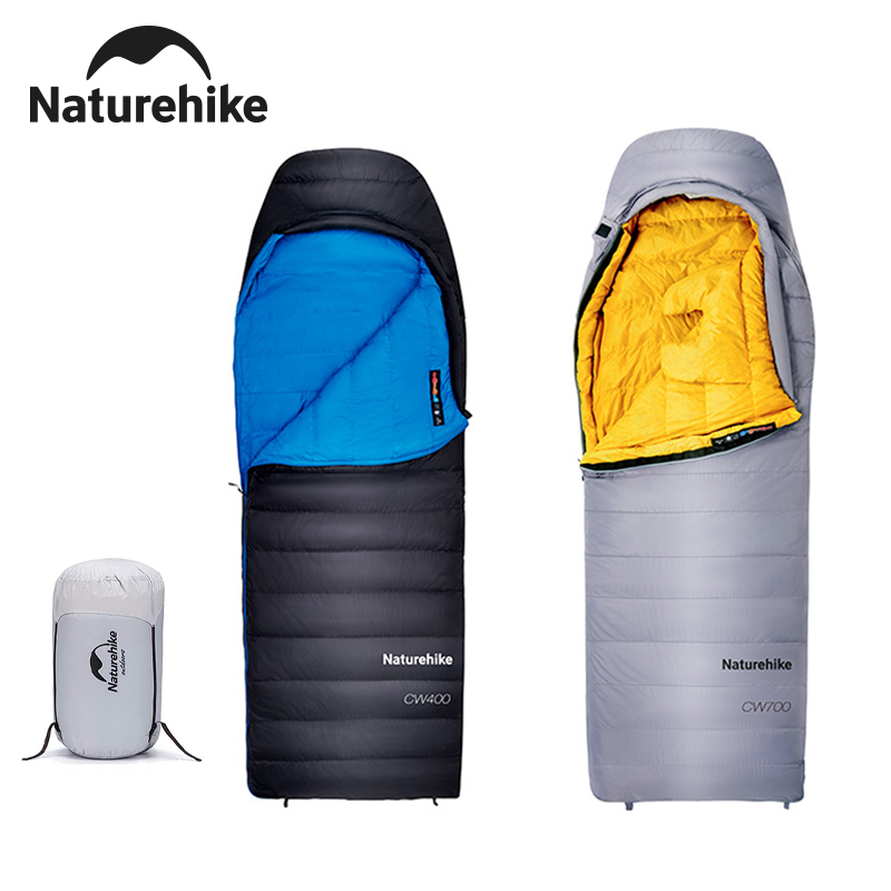 Naturehike CW400/CW700 Ultrali - đánh giá và giá Sleeping Bag 4 Season Down Winter