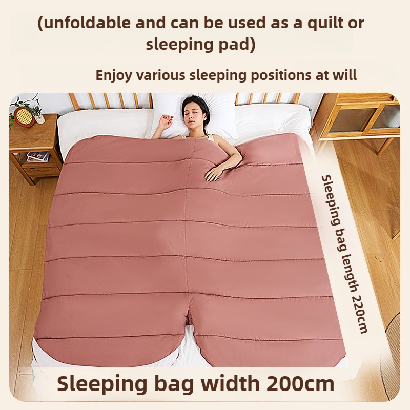 Outdoor Camping 4 Season Nylon - đánh giá và giá Sleeping Bag 4 Season Down Winter