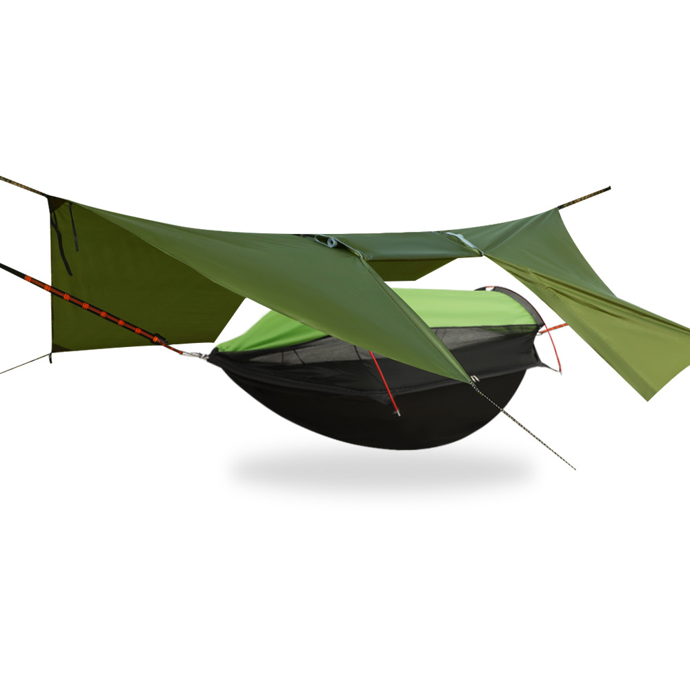 Outdoor Double Camping Hammock - đánh giá và giá Double Hammock Portable Parachute Nylon