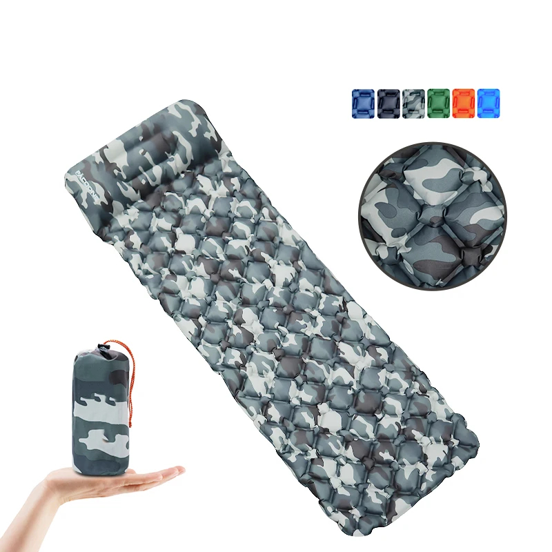 Outdoor Camping Sleeping Pad F - đánh giá và giá Inflatable Camping Sleeping Pad Pillow