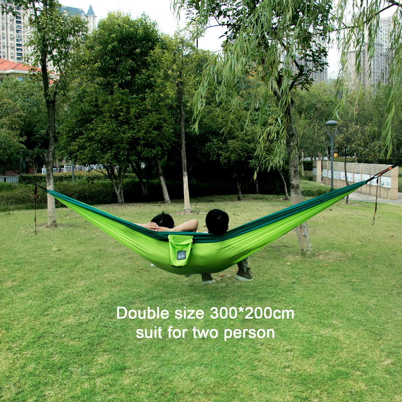 Portable Nylon Parachute Fabri - đánh giá và giá Double Hammock Portable Parachute Nylon