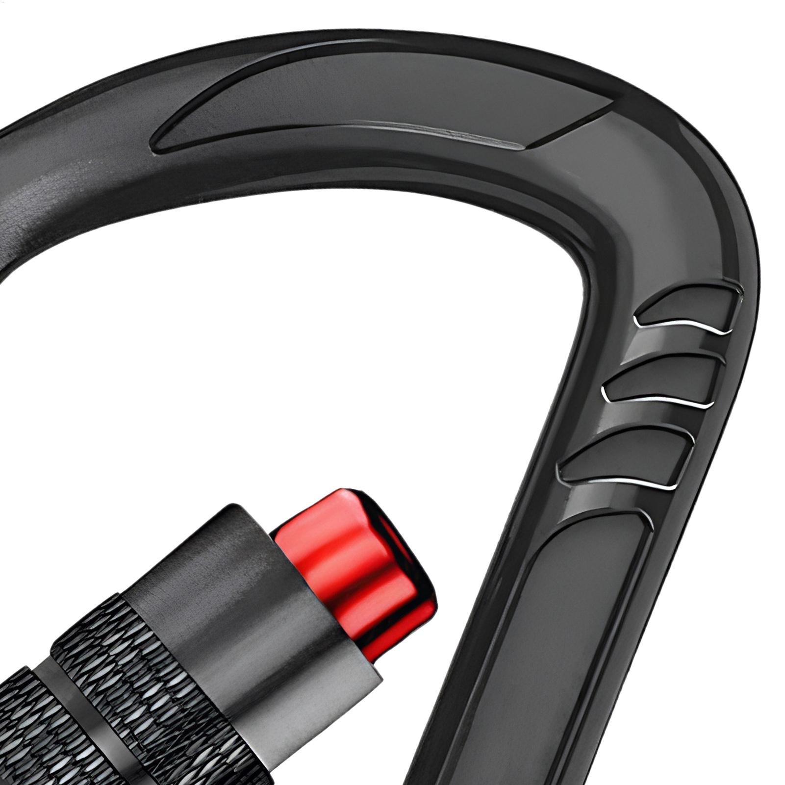 Carabiner Clip 12KN Load-Beari - đánh giá và giá Carabiners Aluminum 12Kn Heavy Duty