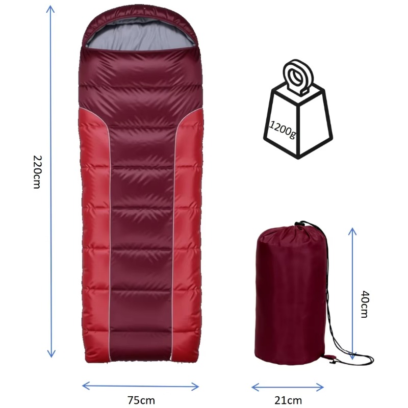 YTYIN Ultra-Light Compact Mumm - đánh giá và giá Sleeping Bag 4 Season Down Winter