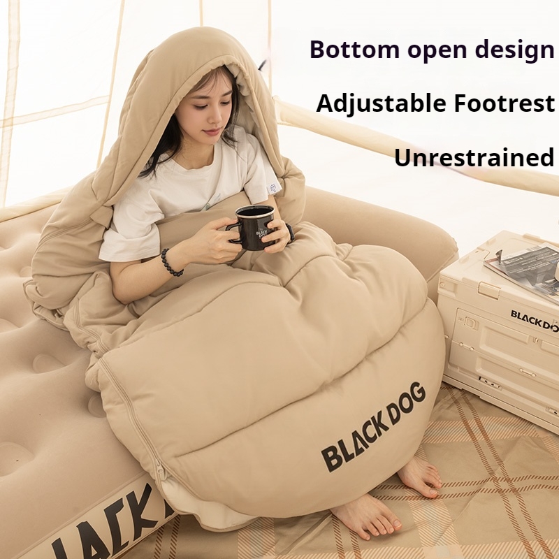 BLACKDOG Single Cotton Sleepin - đánh giá và giá Sleeping Bag 4 Season Down Winter