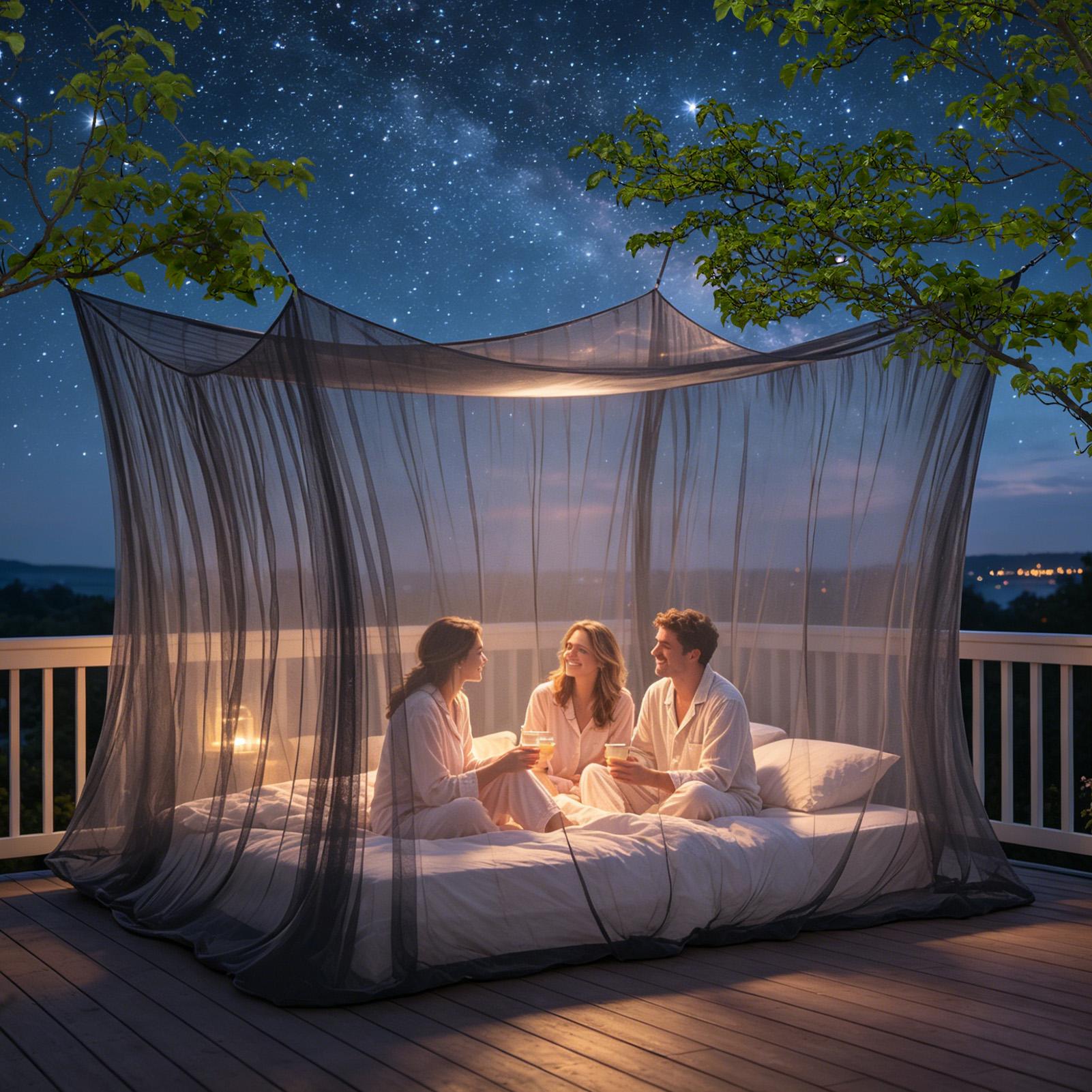 Outdoor Mosquito Net for Gazeb - đánh giá và giá Camping Hammock With Mosquito Net Rainfly