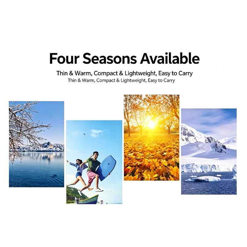 Winter Adult Duck Sleeping Bag - đánh giá và giá Sleeping Bag 4 Season Down Winter