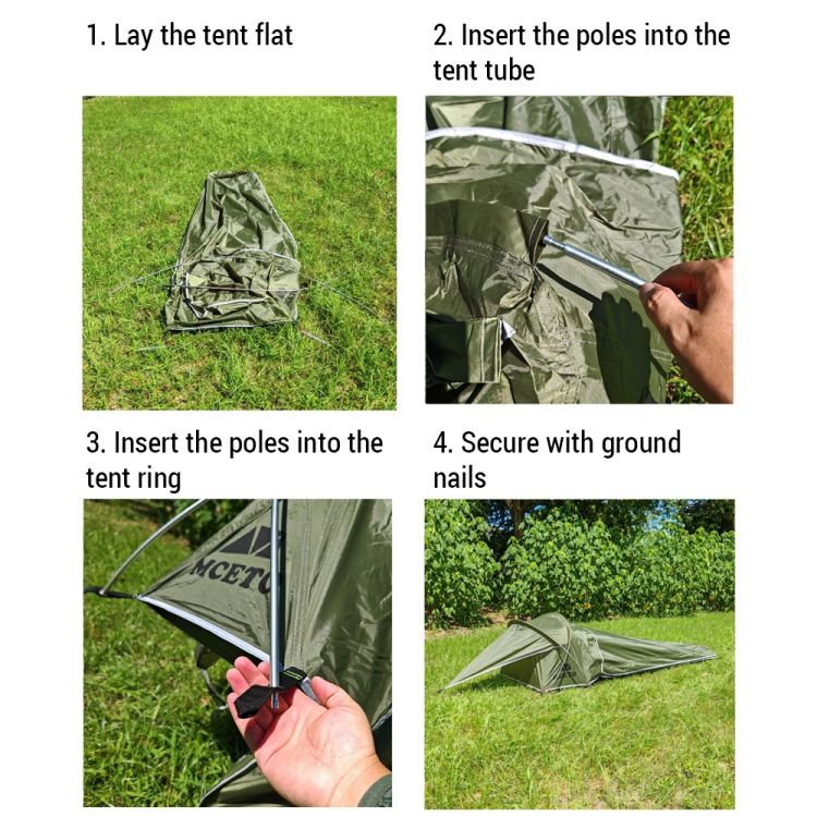Ultralight Single Person Bivy  - đánh giá và giá Ultralight Bivy Tent 1 Person Waterproof