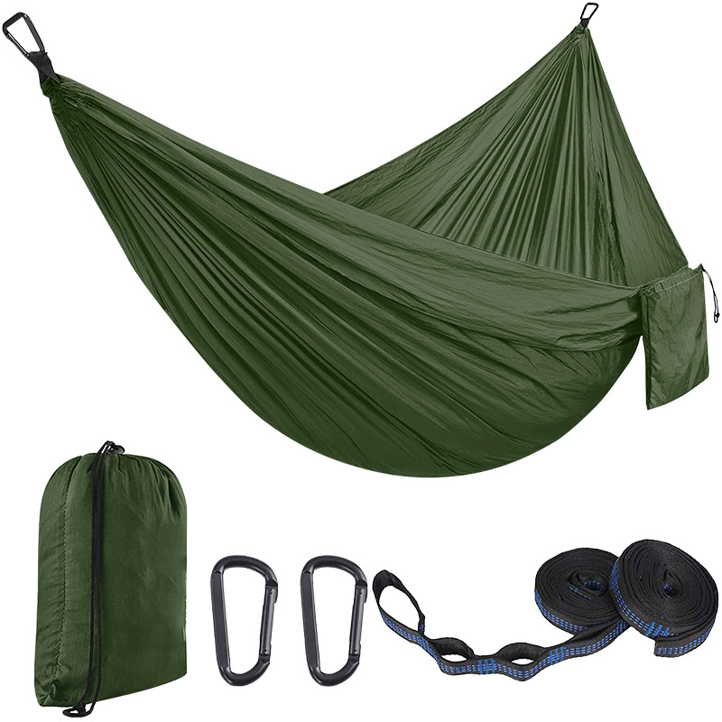 Single Double Parachute Nylon  - đánh giá và giá Double Hammock Portable Parachute Nylon