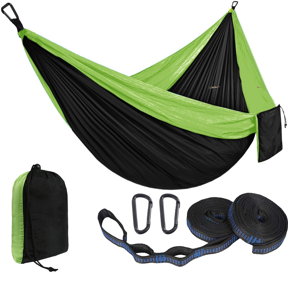 Single Double Parachute Nylon  - đánh giá và giá Double Hammock Portable Parachute Nylon