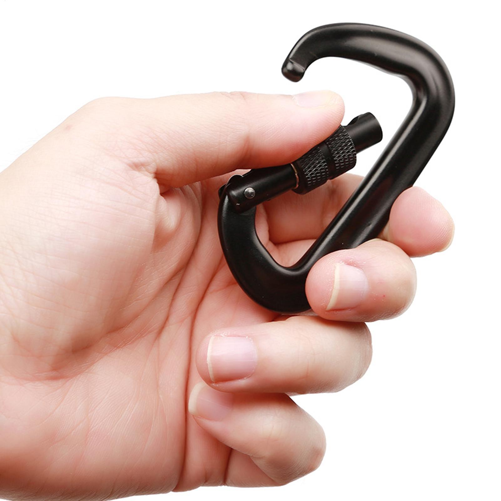 12kN Heavy Duty Aluminum Locki - đánh giá và giá Carabiners Aluminum 12Kn Heavy Duty