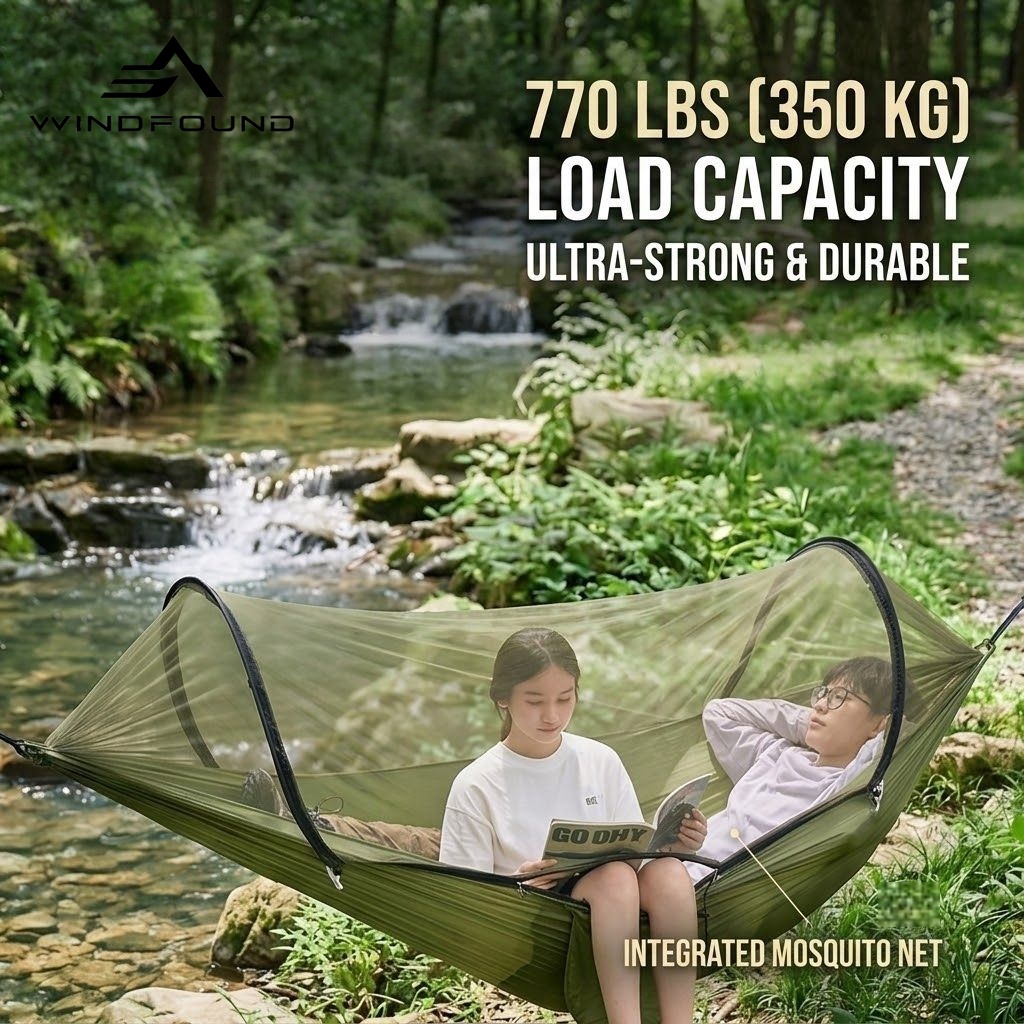Ultralight Camping Hammock wit - đánh giá và giá Double Hammock Portable Parachute Nylon