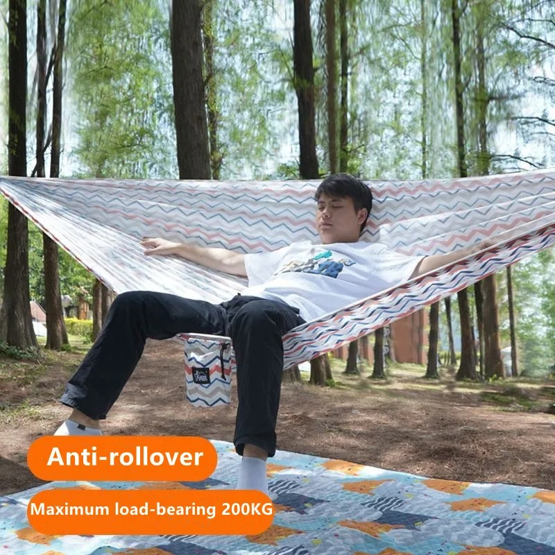 Patterned Parachute Camping Ha - đánh giá và giá Double Hammock Portable Parachute Nylon