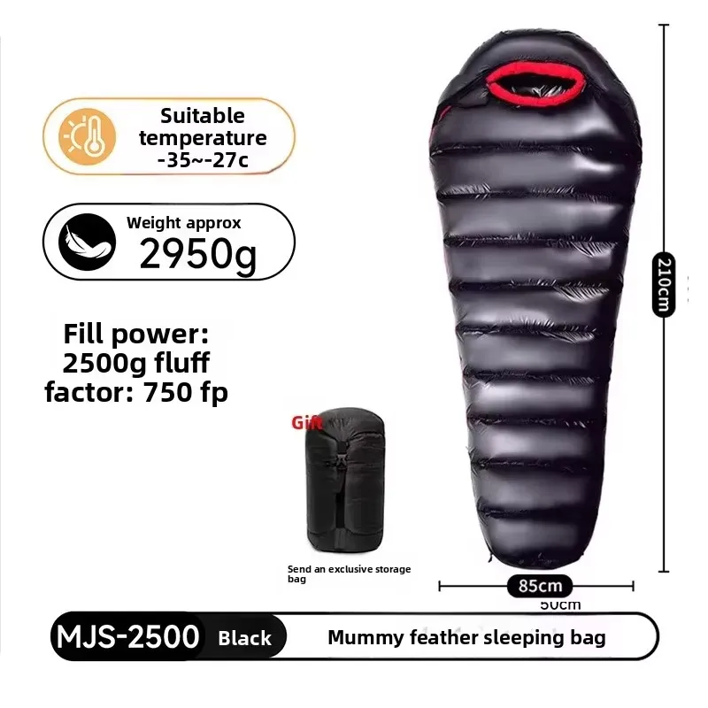 4 Season Ultra Light Mummy Sle - đánh giá và giá Sleeping Bag 4 Season Down Winter
