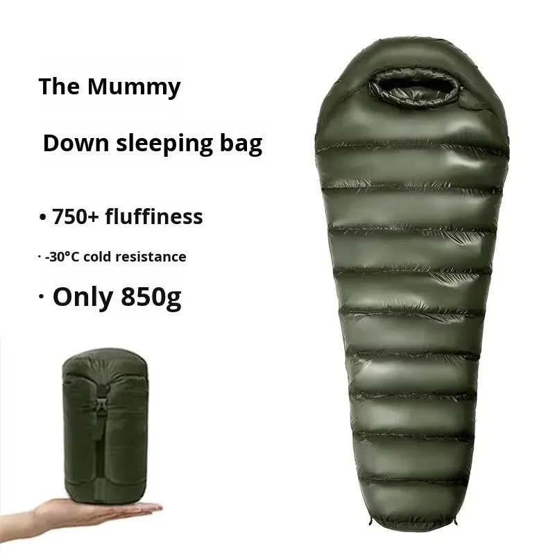 4 Season Ultra Light Mummy Sle - đánh giá và giá Sleeping Bag 4 Season Down Winter