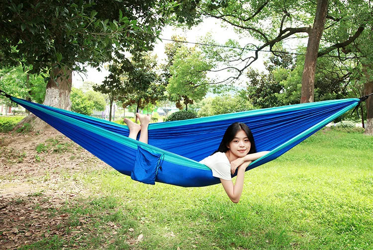 2022 Portable Hammock Double P - đánh giá và giá Double Hammock Portable Parachute Nylon
