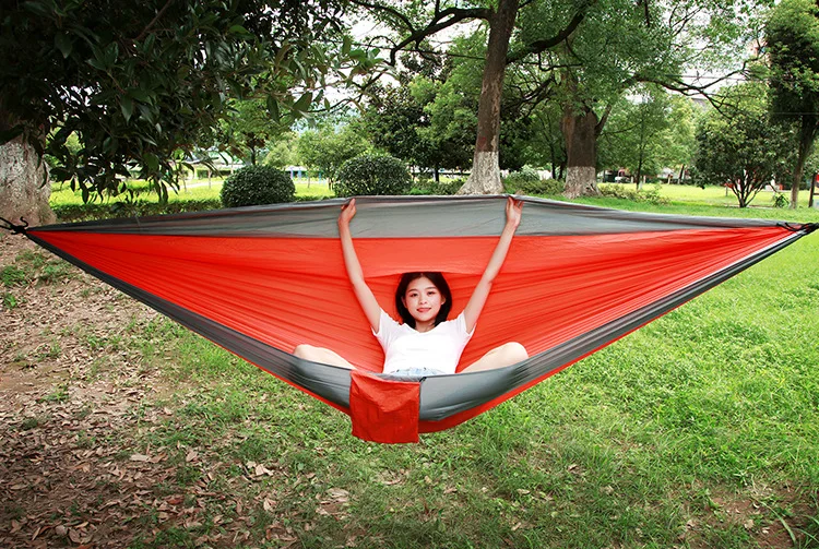 2022 Portable Hammock Double P - đánh giá và giá Double Hammock Portable Parachute Nylon