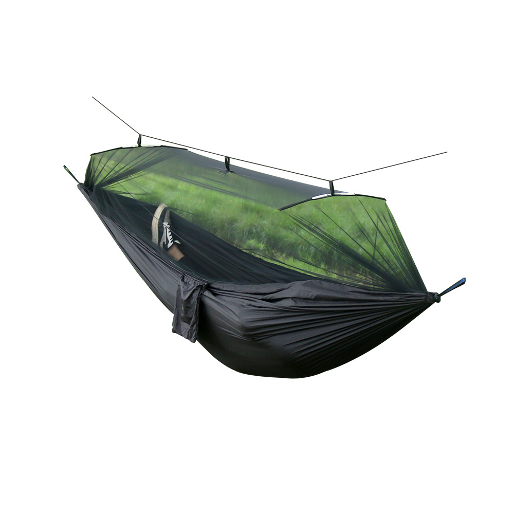 Double Camping Hammock with Mo - đánh giá và giá Double Hammock Portable Parachute Nylon