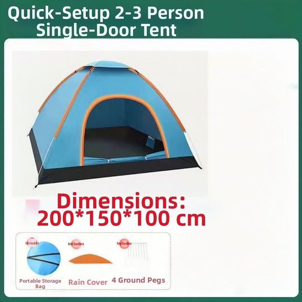 1-4 Person Camping Automatic T - đánh giá và giá Camping Hammock With Mosquito Net Rainfly