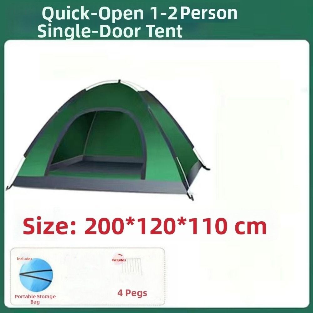 1-4 Person Camping Automatic T - đánh giá và giá Camping Hammock With Mosquito Net Rainfly