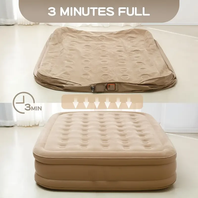 Interior Air Mattress Glamping - đánh giá và giá Camping Air Mattress Built In Pump