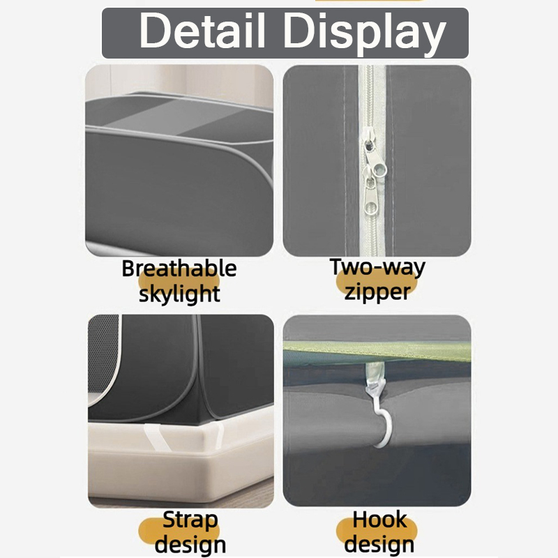 2026 New Grey /Blue Single Doo - đánh giá và giá Camping Hammock With Mosquito Net Rainfly