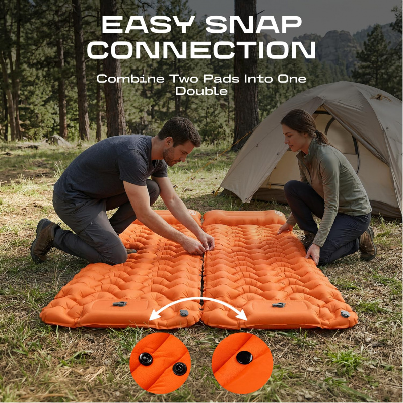 1Set Thicken Camping Mat Infla - đánh giá và giá Inflatable Camping Sleeping Pad Pillow